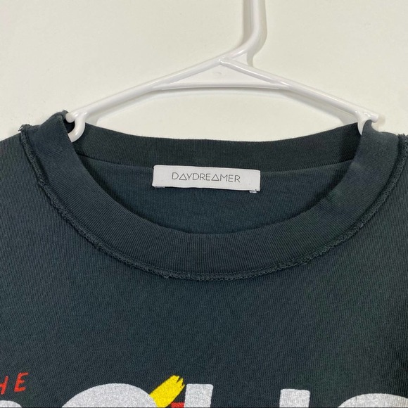DAYDREAMER NWOT Police Reverse Girlfriend Band Tee - Picture 3 of 7